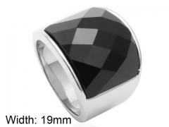HY Wholesale 316L Stainless Steel CZ Rings-HY0001R036