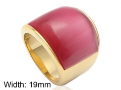 HY Wholesale 316L Stainless Steel CZ Rings-HY0001R050