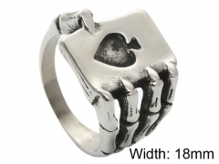 HY Wholesale 316L Stainless Steel Casting Rings-HY0001R284