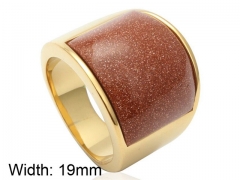 HY Wholesale 316L Stainless Steel CZ Rings-HY0001R052