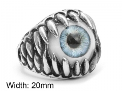 HY Wholesale 316L Stainless Steel CZ Rings-HY0001R004