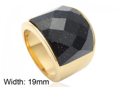 HY Wholesale 316L Stainless Steel CZ Rings-HY0001R064