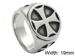 HY Jewelry Wholesale Stainless Steel 316L Religion Rings-HY0001R237