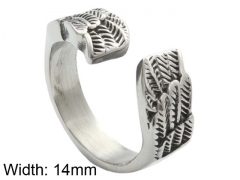 HY Wholesale 316L Stainless Steel Casting Rings-HY0001R355