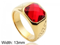 HY Wholesale 316L Stainless Steel CZ Rings-HY0001R116