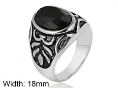 HY Wholesale 316L Stainless Steel CZ Rings-HY0001R092