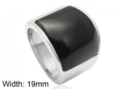 HY Wholesale 316L Stainless Steel CZ Rings-HY0001R040