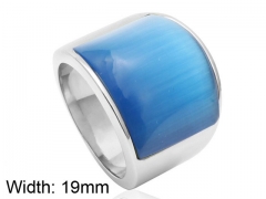 HY Wholesale 316L Stainless Steel CZ Rings-HY0001R042