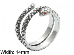 HY Wholesale Jewelry Stainless Steel 316L Animal Rings-HY0001R382