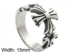 HY Jewelry Wholesale Stainless Steel 316L Religion Rings-HY0001R267