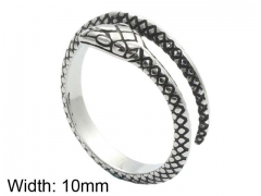 HY Wholesale Jewelry Stainless Steel 316L Animal Rings-HY0001R383