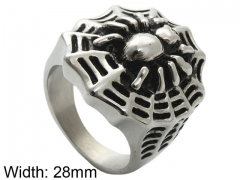HY Wholesale Jewelry Stainless Steel 316L Animal Rings-HY0001R404
