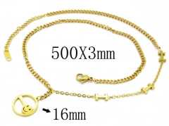 HY Wholesale Stainless Steel 316L Necklaces-HY43N0026HTT