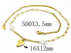 HY Wholesale Necklace (Pearl)-HY43N0027PW