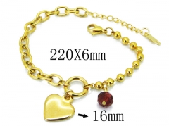 HY Wholesale 316L Stainless Steel Bracelets-HY43B0021NG