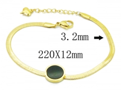 HY Wholesale 316L Stainless Steel Bracelets-HY43B0051NG