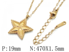 HY Wholesale Stainless Steel 316L Necklaces-HY43N0008ME