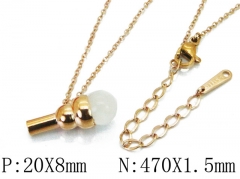 HY Wholesale Stainless Steel 316L Necklaces-HY43N0003NF