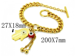 HY Wholesale 316L Stainless Steel Bracelets-HY43B0044PX
