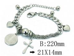 HY Wholesale 316L Stainless Steel Bracelets-HY43B0009OY