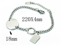 HY Wholesale 316L Stainless Steel Bracelets-HY43B0020MA