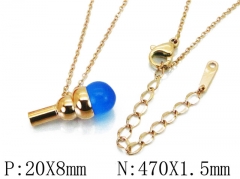 HY Wholesale Stainless Steel 316L Necklaces-HY43N0005NE