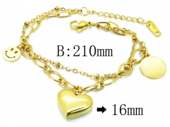 HY Wholesale 316L Stainless Steel Bracelets-HY43B0042OV
