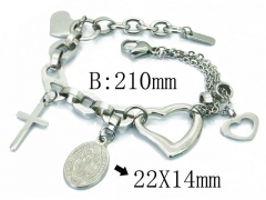 HY Wholesale 316L Stainless Steel Bracelets-HY43B0010PT