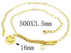 HY Wholesale Stainless Steel 316L Necklaces-HY43N0035PD