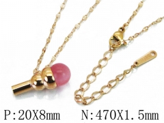 HY Wholesale Stainless Steel 316L Necklaces-HY43N0006NW