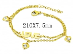HY Wholesale 316L Stainless Steel Bracelets-HY43B0052OV