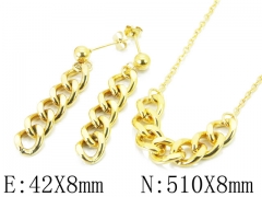 HY Wholesale 316L Stainless Steel jewelry Set-HY06S1036HKR