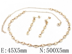 HY Wholesale 316L Stainless Steel jewelry Set-HY06S1040HMR