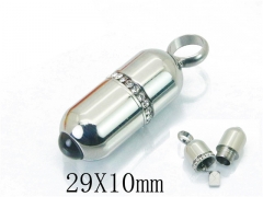 HY Wholesale Stainless Steel 316L CZ Pendant-HY06P0505PQ