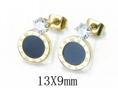 HY Stainless Steel Small Crystal Stud-HY47E0110M5