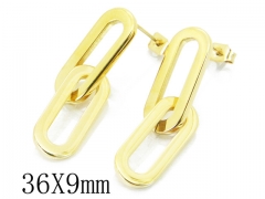 HY Wholesale 316L Stainless Steel Drops Earrings-HY06E1676ML