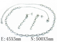 HY Wholesale 316L Stainless Steel jewelry Set-HY06S1038HIC