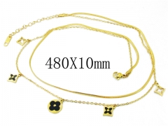 HY Wholesale Stainless Steel 316L Necklaces-HY32N0219HJL