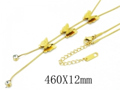 HY Wholesale Stainless Steel 316L Necklaces-HY32N0224HIR