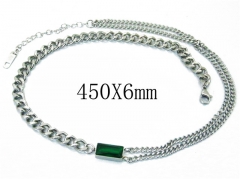 HY Wholesale Stainless Steel 316L Necklaces-HY32N0216PW