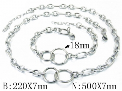 HY Wholesale Necklaces Bracelets Sets-HY06S1025HKS