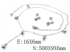 HY Wholesale 316L Stainless Steel jewelry Set-HY59S1632OL