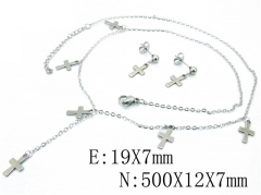 HY Wholesale 316L Stainless Steel jewelry Set-HY59S1642N5