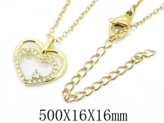HY Wholesale Stainless Steel 316L Lover Necklaces-HY54N0485MZ