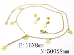 HY Wholesale 316L Stainless Steel jewelry Set-HY59S1631PC