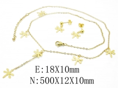 HY Wholesale 316L Stainless Steel jewelry Set-HY59S1637PS