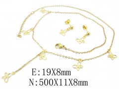 HY Wholesale 316L Stainless Steel jewelry Set-HY59S1641PS
