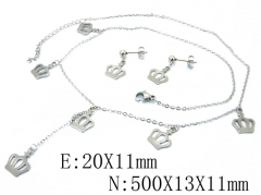 HY Wholesale 316L Stainless Steel jewelry Set-HY59S1624NL