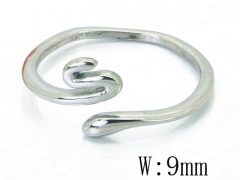 HY 316L Stainless Steel Hollow Rings-HY22R0895OZ