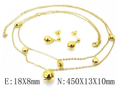 HY Wholesale 316L Stainless Steel jewelry Set-HY59S1623HFF